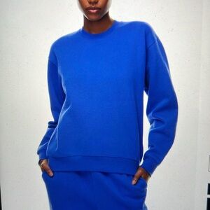 TNA Cozy Fleece Perfect Crew Sweatshirt